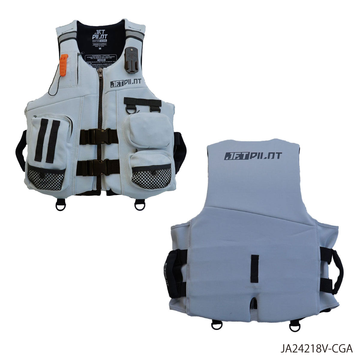 【2025新作】JETPILOT VENTURE NEO CGA VEST ライフジャケット  ネオプレン JCI予備検査 USｺｰｽﾄｶﾞｰﾄﾞ JA24218V-CGA