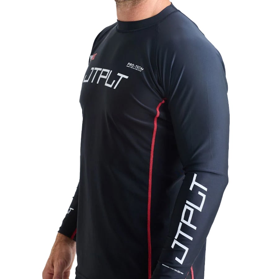 [New for 2025] JETPILOT RX VAULT LS RASHIE Long Sleeve Jet Pilot Rashguard Men's JA24507