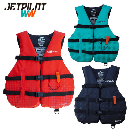 【3月5日発売】JETPILOT ジェットパイロット ライフジャケット 大人用 ナイロン スロットル 小型船舶特殊 JA25127CGA