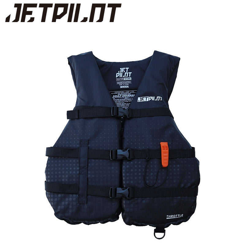 【2026 NEW MODEL】JETPILOT Life Vest Adult Nylon Throttle PFD JA25127CGA