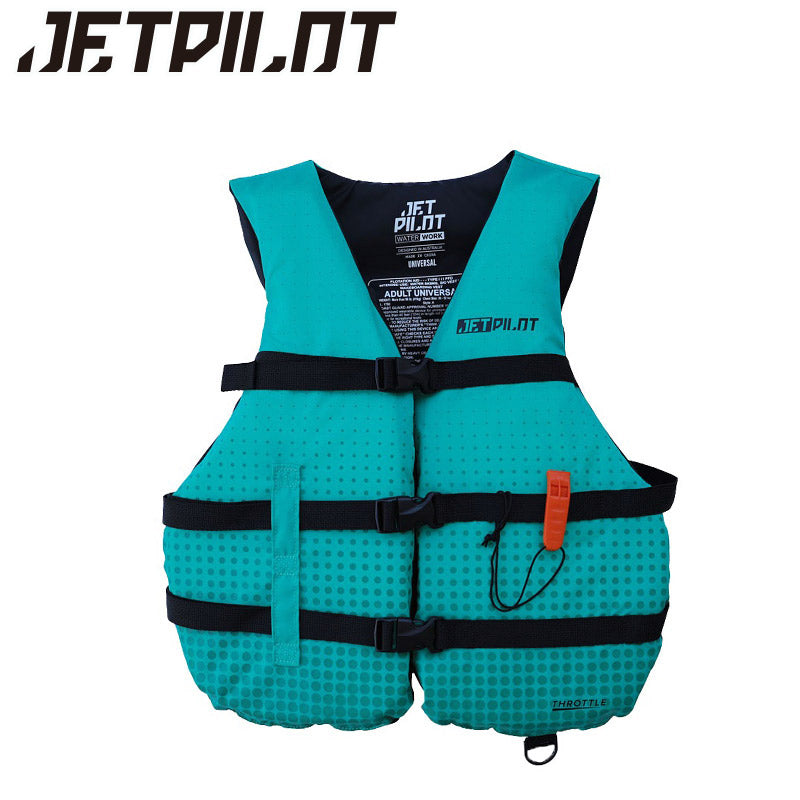 【2026 NEW MODEL】JETPILOT Life Vest Adult Nylon Throttle PFD JA25127CGA