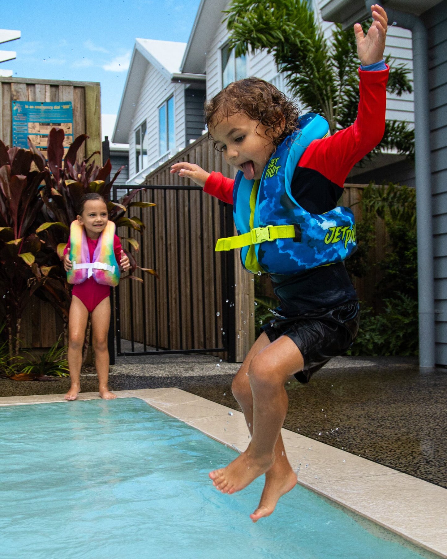 [15% OFF] quakysense NEWBEAT Children's Life Jacket, Life Preserver, Kids, Junior, Life Vest, Jet Ski, Sports, Beach