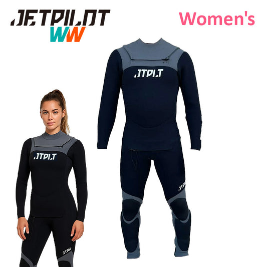 　【受注生産】ジェットパイロット JETPILОT セミドライ ウェットスーツ レディース PWC専用 オーダー 女性 チェストジップ JJP25160W レディースサイズ