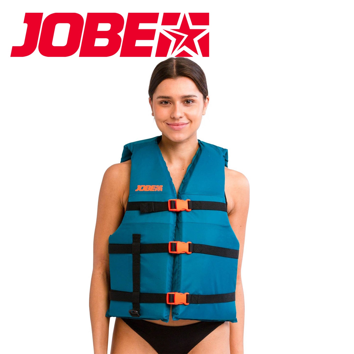 Jobe Life Vest Life Jacket Teal Unisex Free Size Free Life Jacket Adult Teal 244823003