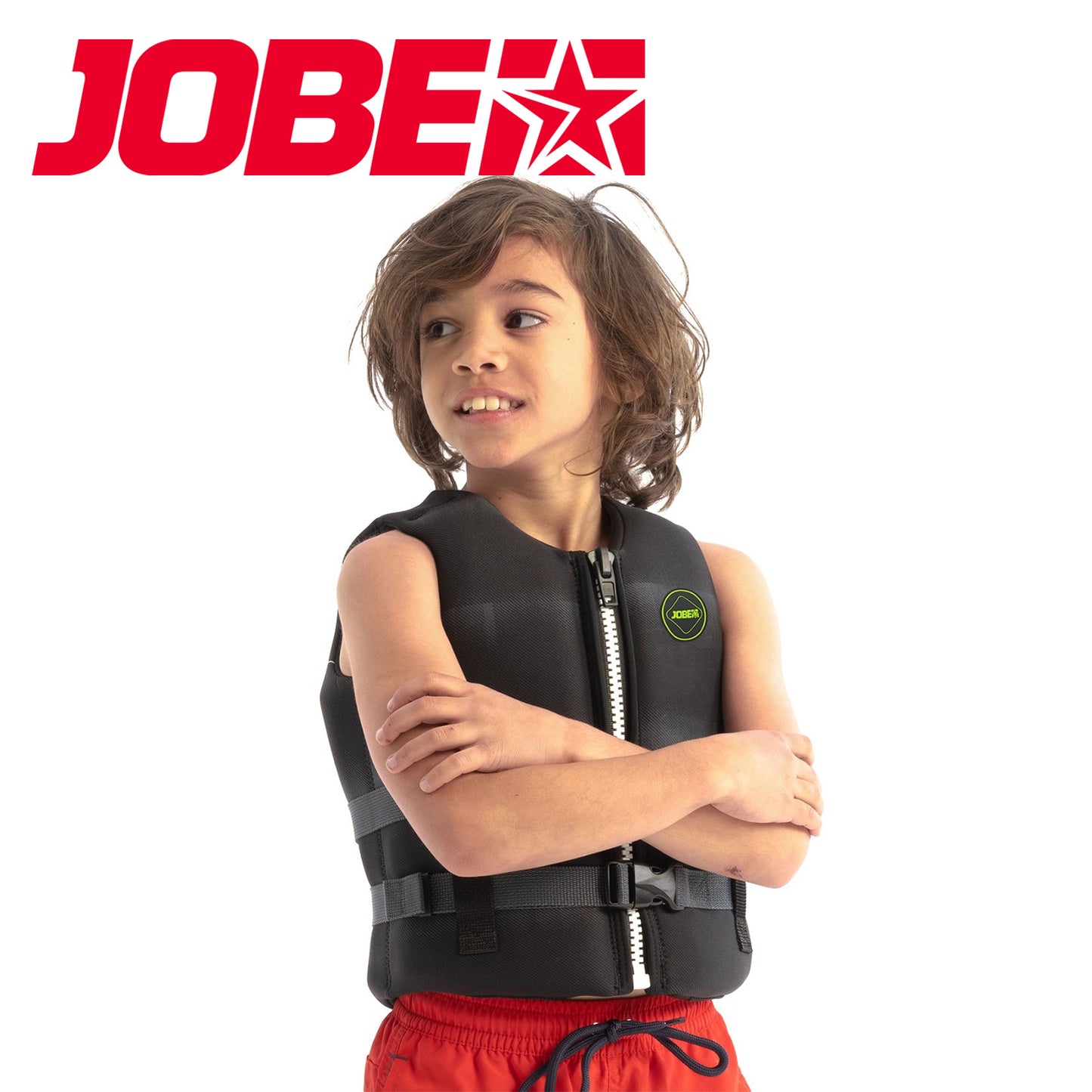 Jobe ネオプレン ライフベスト ライフジャケット キッズ 子供 ブラック 救命胴衣 子供用 キッズ Black 244921009