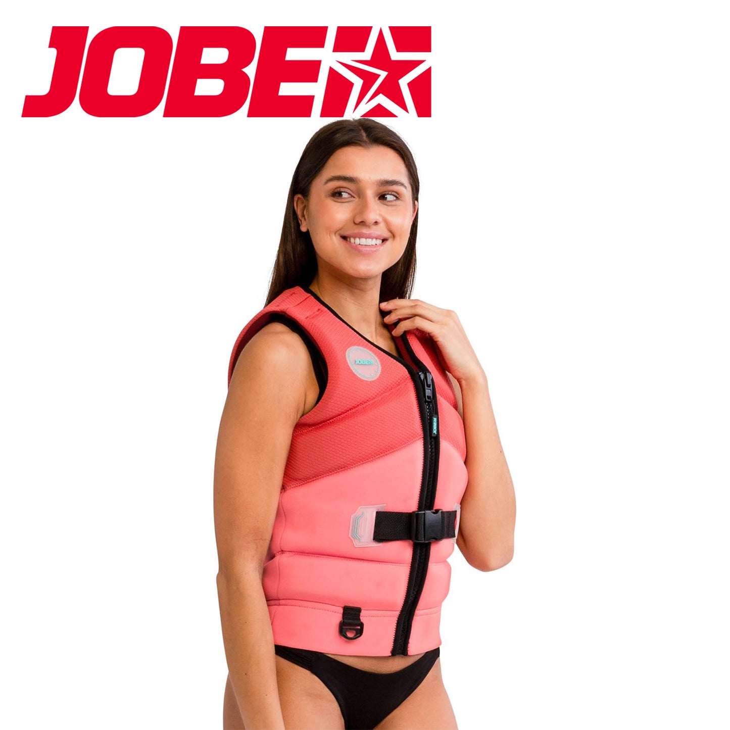 Jobe Life Vest Life Jacket for Women Pink Life Jacket Adult Women RosePink 244923006