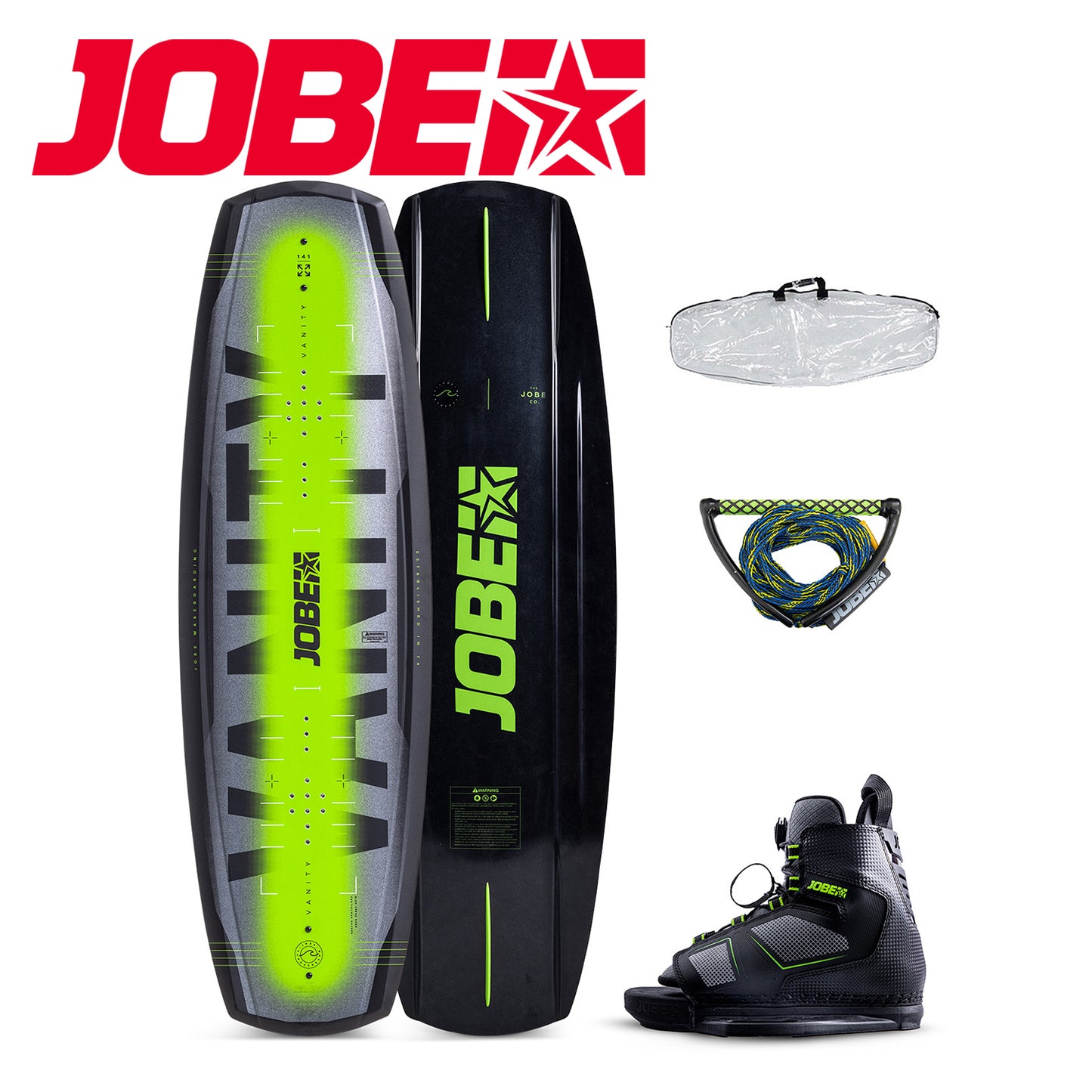 【予約受付中】Jobe Vanity Wakeboard 136 & Unit Bindings Package ヴァニティ ウェイクボード 136 & ユニット ビンディング パッケージ　278824005