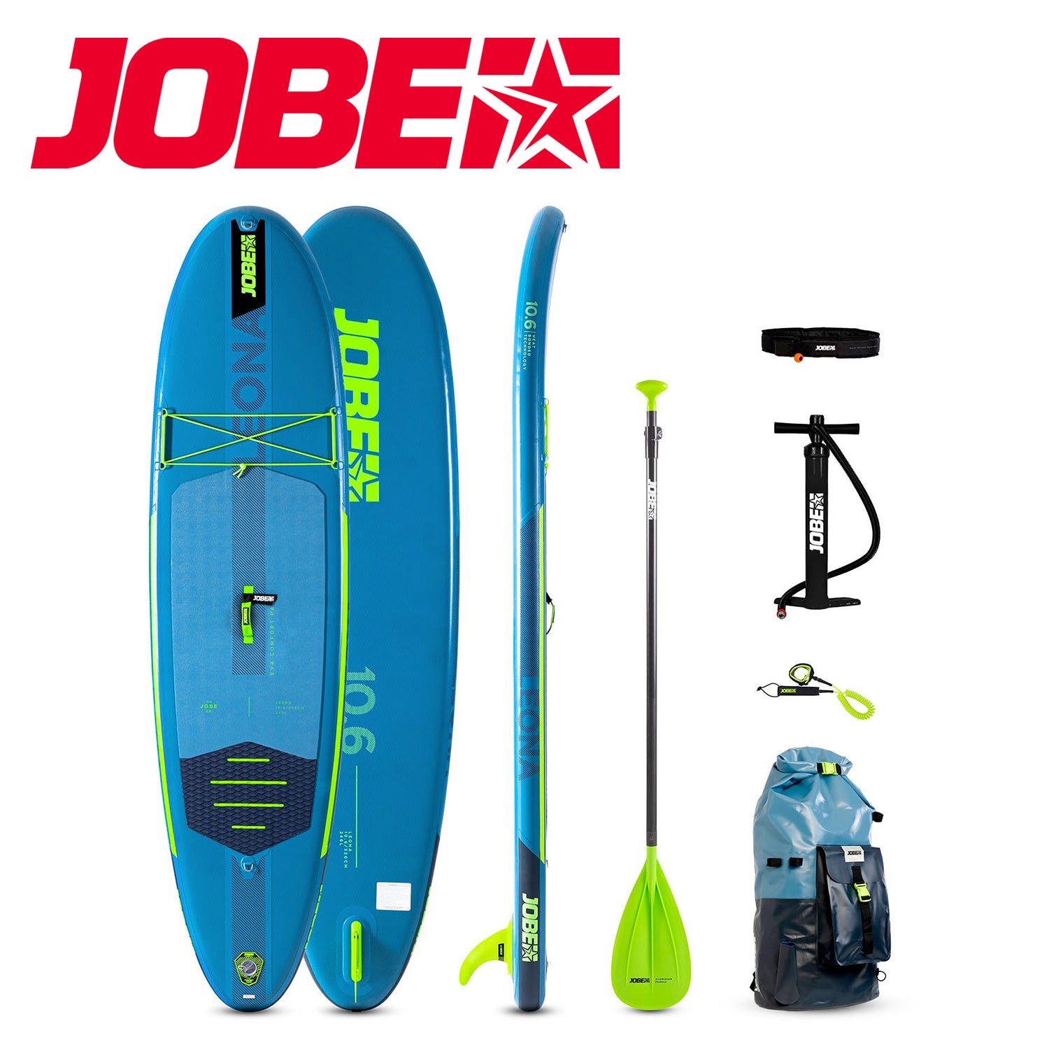 Jobe SUP スタンドアップパドルボード Aero Leona エアロ レオナ サップボード インフレータブル 初心者向け フルセット – JSP  TOKAI