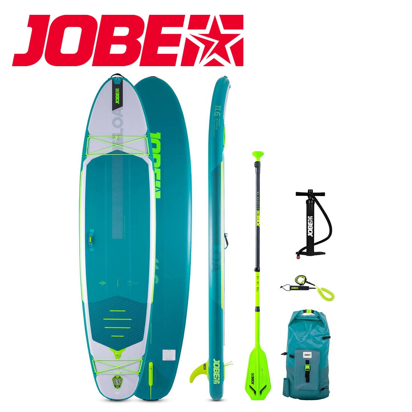 【予約受付中】Jobe Loa 11.6 Inflatable Paddle Board Package エアロ ロア SUP ボード 11.6パッケージ