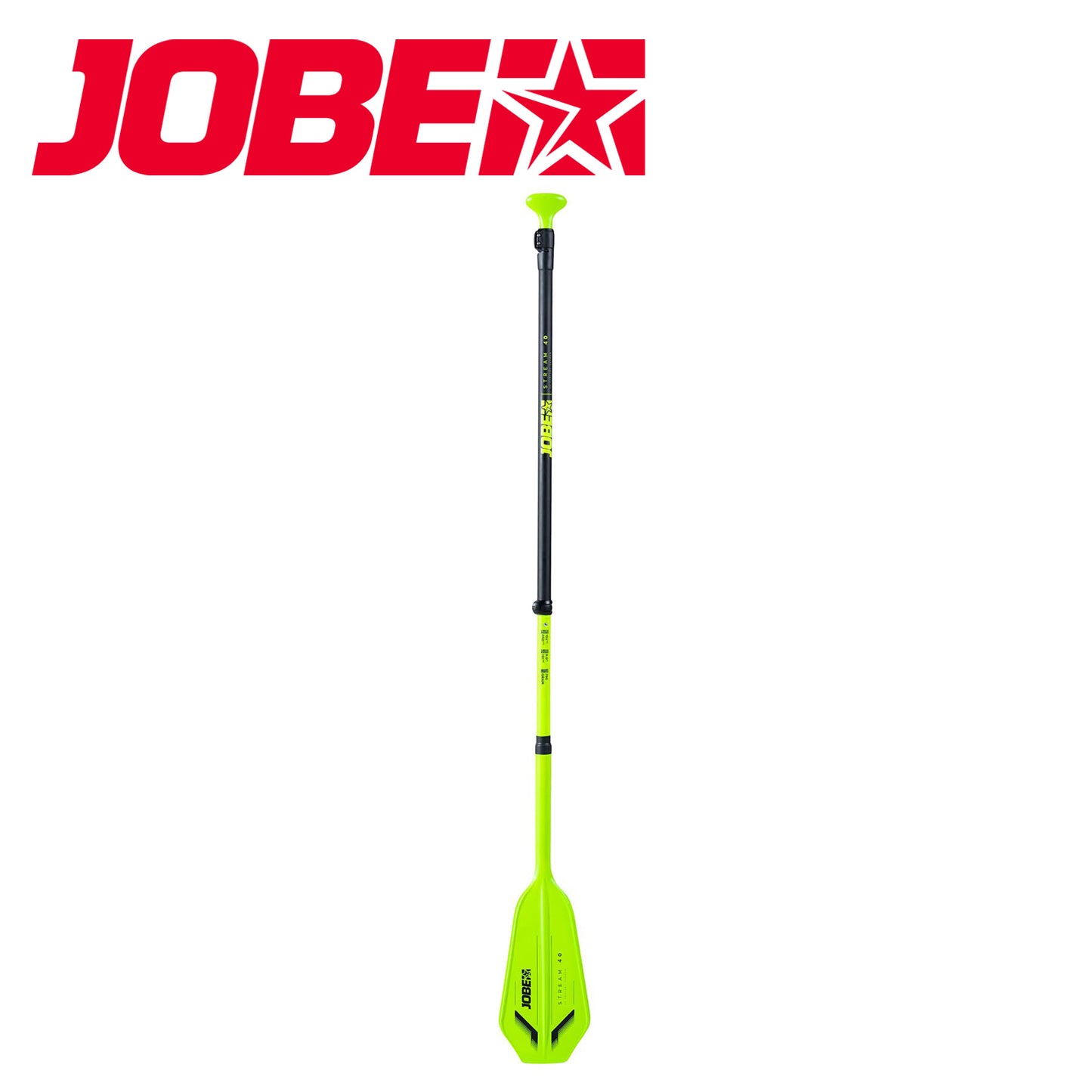 Jobe SUP Paddle SUP Paddle Stand Up Paddle Board Carbon Lime 3 Piece 486723004