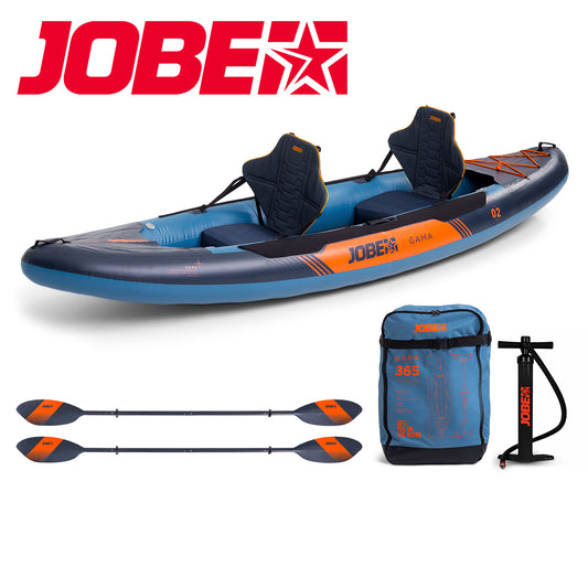 Jobe Inflatable Kayak Gama 365 Gama 365 Set for Two People 600024002