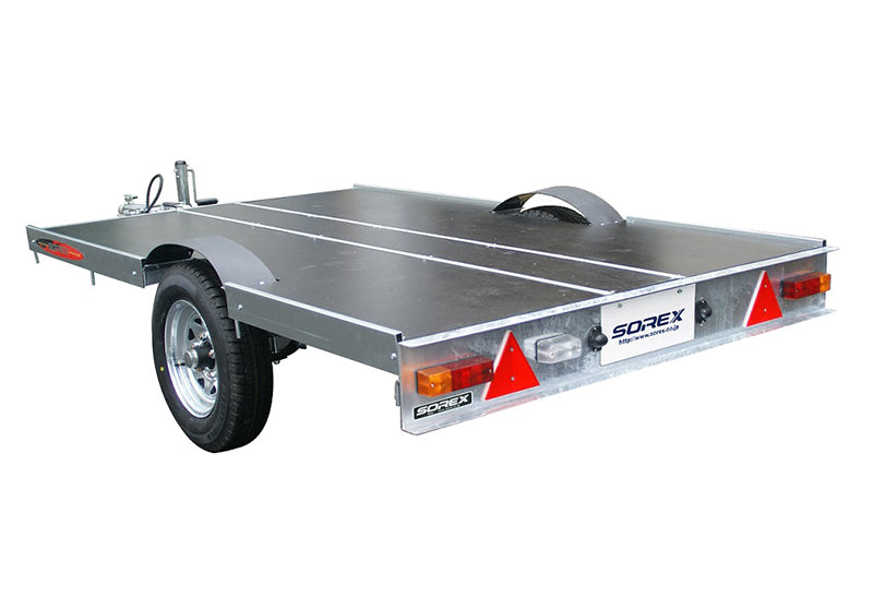 SOREX NF-1 LOWSTYLE 1 boat capacity steel frame light 4 number light vehicle maximum load capacity 350kg trailer