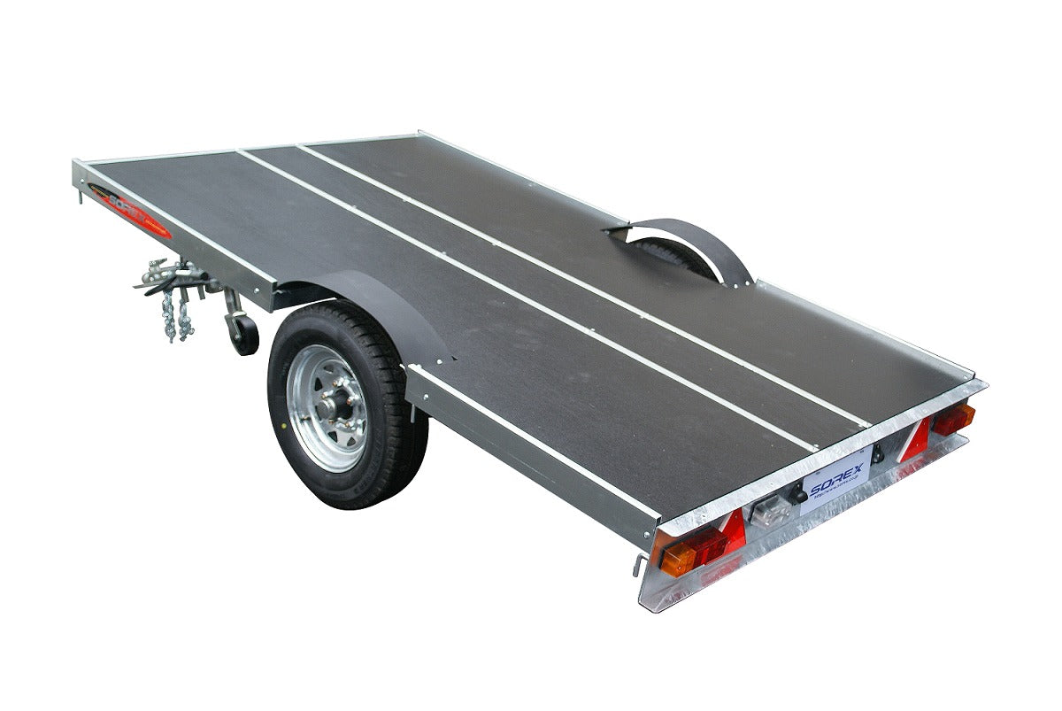 SOREX NF-1 LOWSTYLE 1 boat capacity steel frame light 4 number light vehicle maximum load capacity 350kg trailer