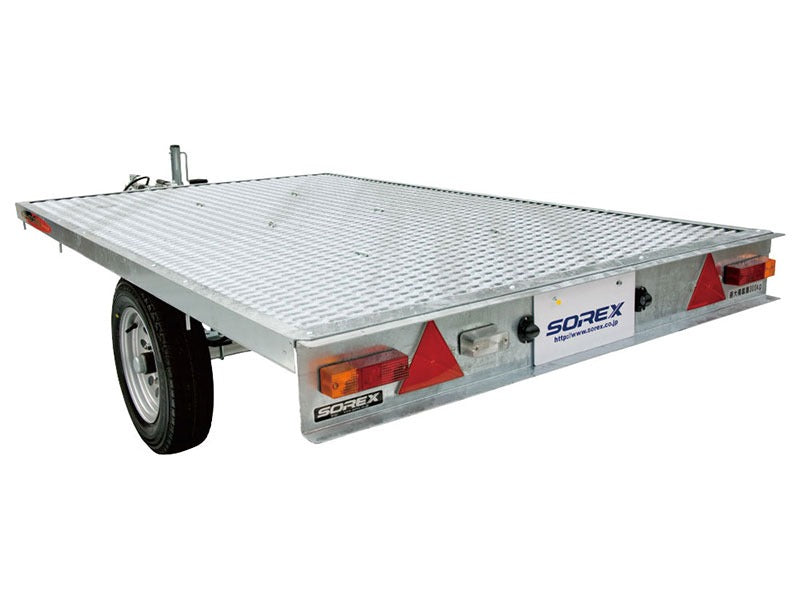 SOREX NF-E 1 boat capacity steel frame light 4 number light vehicle maximum load capacity 300kg trailer