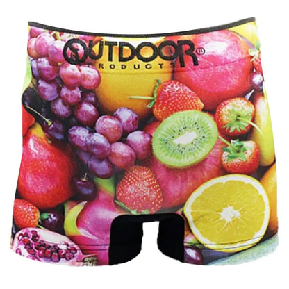 OUTDOOR Outdoor Boxer Shorts Vegetable Fruit Stretch Outdoor Men's Boxer Shorts Molded