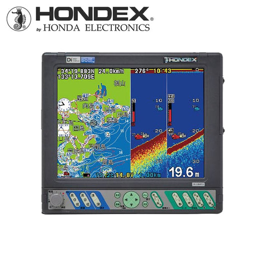 HONDEX 10.4型液晶プロッターデジタル魚探 PS-100GP-Di ホンデックス 44166