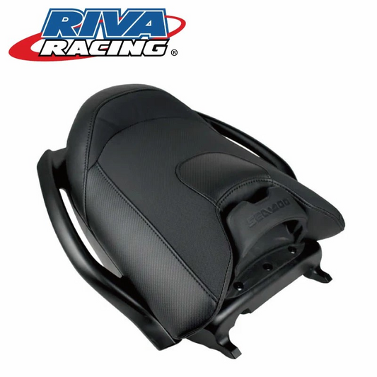 RIVA パッセンジャーリアシート シートカバー RXP-X 300(21-) ブラック ステッチ入り RIVA racing RS5-190-1R