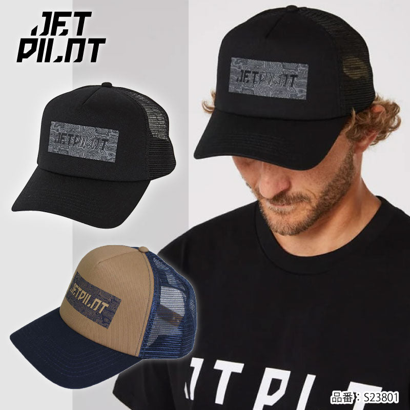 [New] Jet Pilot LANDSCAPE TRUCKER Cap Outdoor JETPILOT Fashion S23801