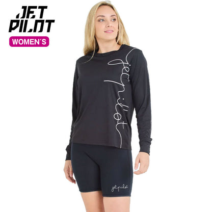 [New for 2025] JETPILOT PACER HYDRO TEE LS Women's Long Sleeve Rash Guard S24020