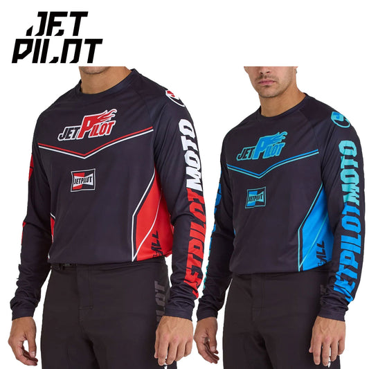 [New for 2025] JETPILOT RX MOTO JERSEY Jet Pilot Rashguard Jersey Men's S24618