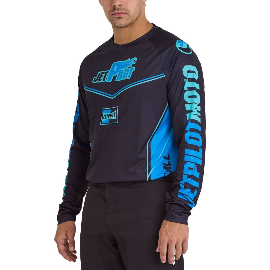 [New for 2025] JETPILOT RX MOTO JERSEY Jet Pilot Rashguard Jersey Men's S24618