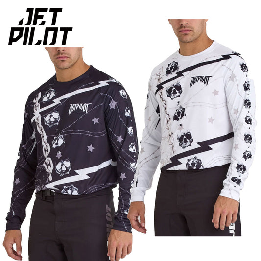 [New for 2025] JETPILOT THRILLSEEKEER JERSEY Jet Pilot Rashguard Jersey Men's S24621