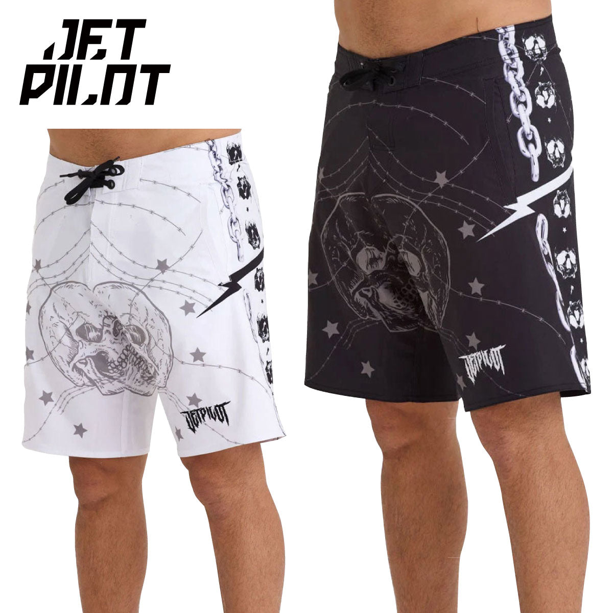 [New for 2025] JETPILOT THRILLSEEKER BOARDSHORT Boardshorts Surf Pants Jet Pilot S24908