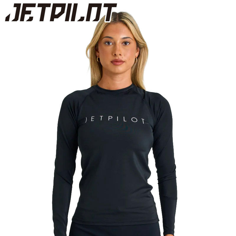 【Novedad 2026】JETPILOT JETPILOT Rash Guard Mujer Moto acuática Surf SUP Deportes acuáticos S25025