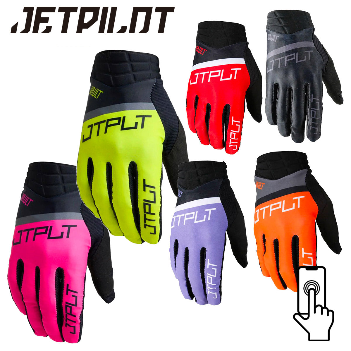 [2026 New Color] JETPILOT VAULT AIRLITE GLOVE Jet Glove Jetpilot JA24301