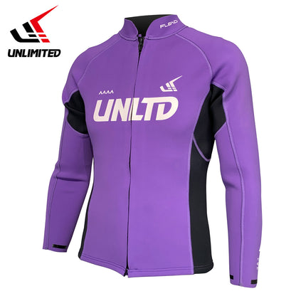 UNLIMITED ウェットスーツ メンズ レディース ウェットジャケット ジェットスキー FLEAD アンリミテッド UWA0711 2026新作