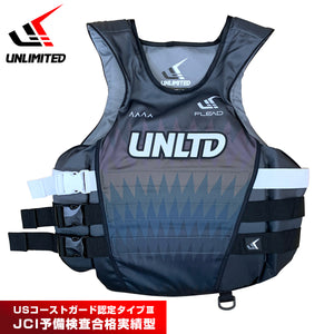 UNLIMITED ライフジャケット 大人用 ジェットスキー FLEAD S/E サイドエントリー ライフベスト アンリミテッド UV0703 2026新作