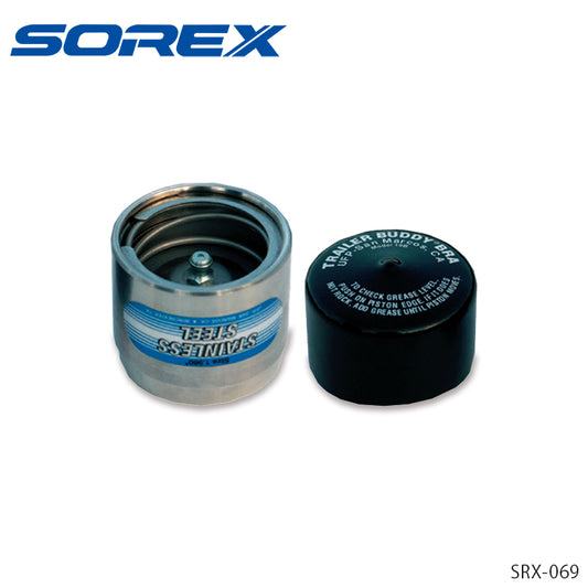 Bearing protector set with dust cover genuine SRX-069 SOREX trailer parts boat trailer