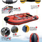 [1 year warranty] Mini boat rubber boat 3m special set all pump portable can with Honda 2 horsepower outboard motor no license required inflatable boat no preliminary inspection SV-IBA300H-SP Fishing