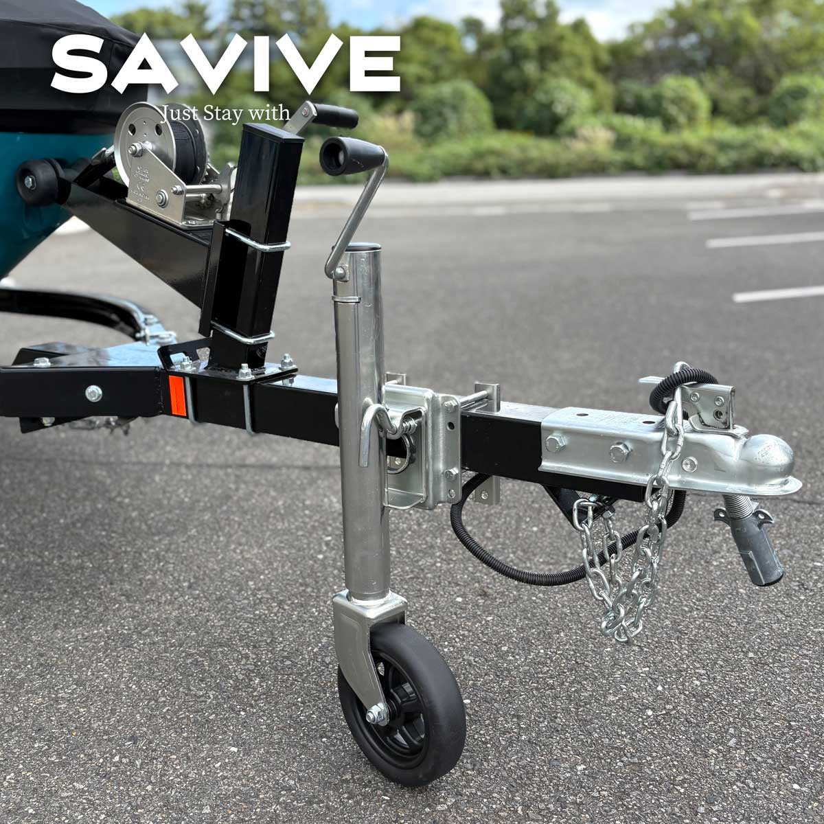SV-TJ002 Trailer Jack Steel Maximum Load 680kg 1500LBS HK002 Towing Vehicle Camper Outdoor