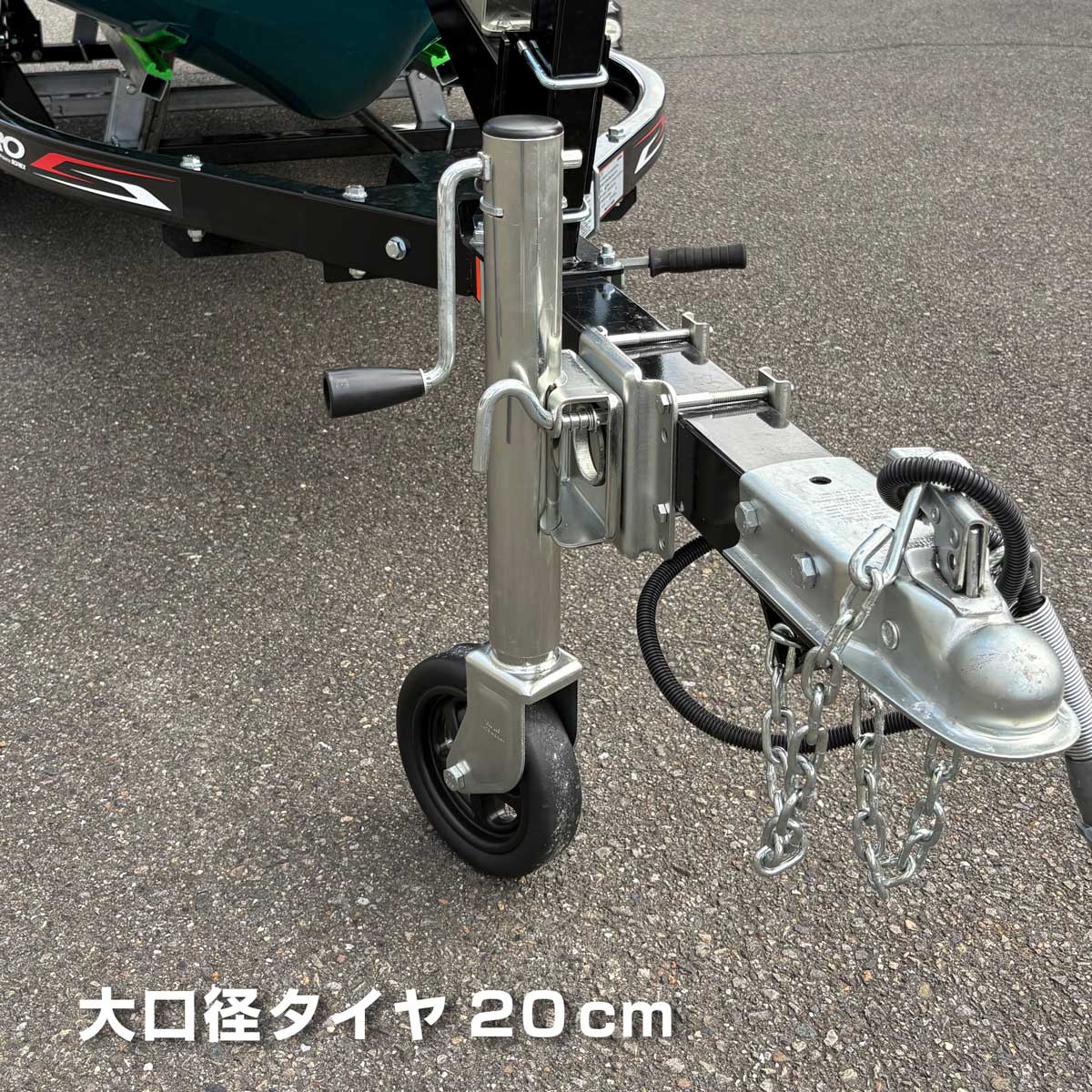 SV-TJ002 Trailer Jack Steel Maximum Load 680kg 1500LBS HK002 Towing Vehicle Camper Outdoor