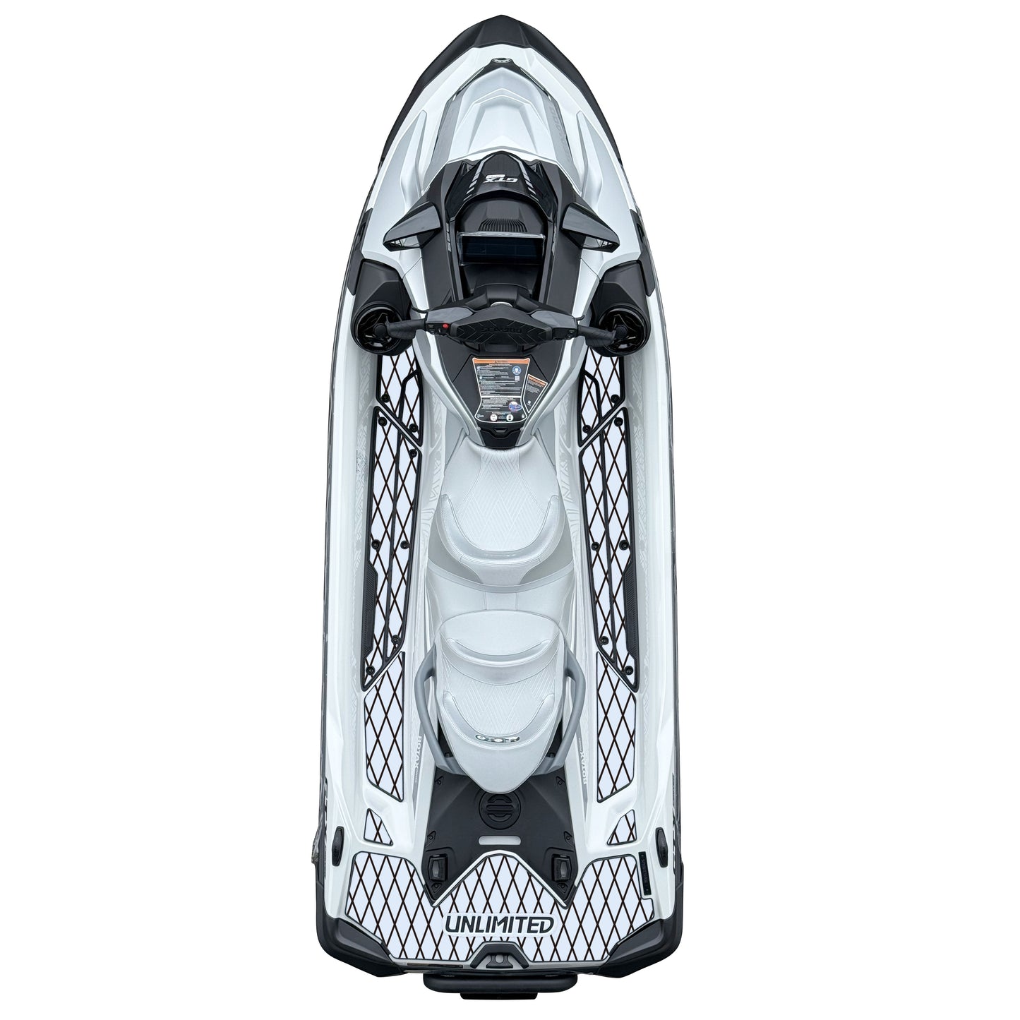 SEADOO デッキマット テープ付き  RXT-X 325 (26-)  / GTX LTD 325 (26-)  UL51104 ダイヤ UNLIMITED シードゥ  BOMBARDIER  ジェットスキー