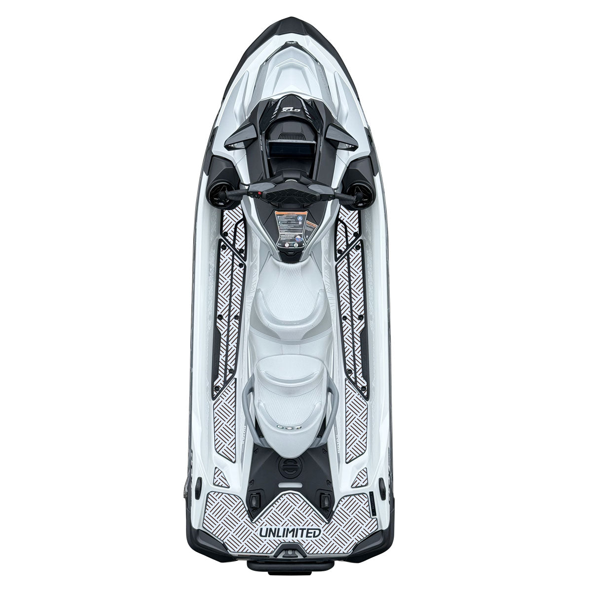 SEADOO デッキマット テープ付き  RXT-X 325 (26-)  / GTX LTD 325 (26-)  UL51124 チェッカー UNLIMITED シードゥ  BOMBARDIER  ジェットスキー