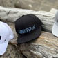 UNLIMITED LOGO CAP ブランドロゴ キャップ 帽子 ブラック フラット UVケア サポート ULC0651
