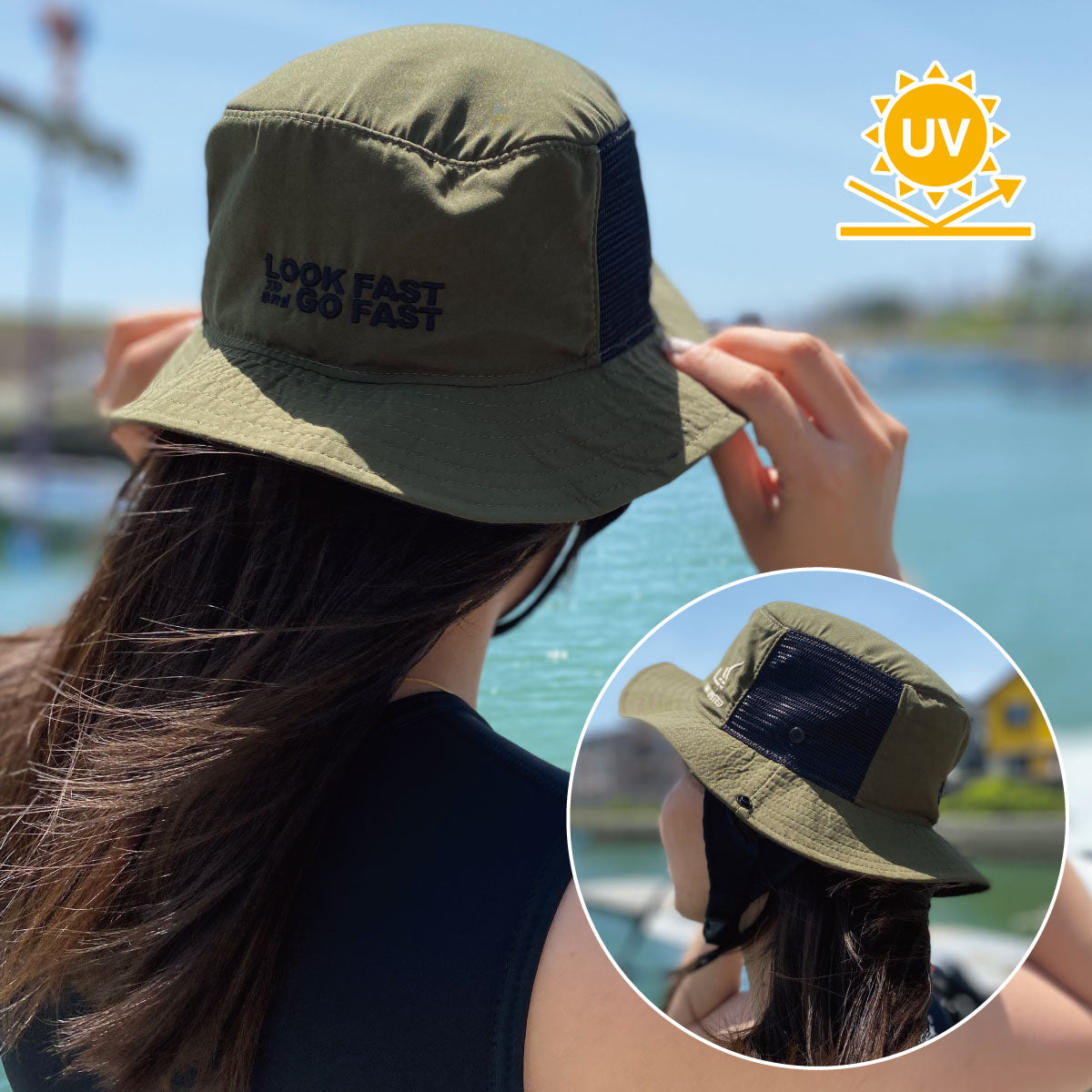 UNLIMITED Surf Hat Unisex Hat Floating Hat UV Care ULH0402 – JSP TOKAI