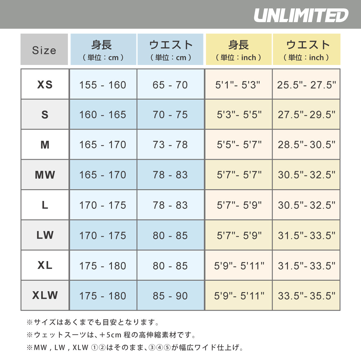 UNLIMITED ネオレギンス メンズ 1.5mm ストレッチ 伸縮性 アウトドア