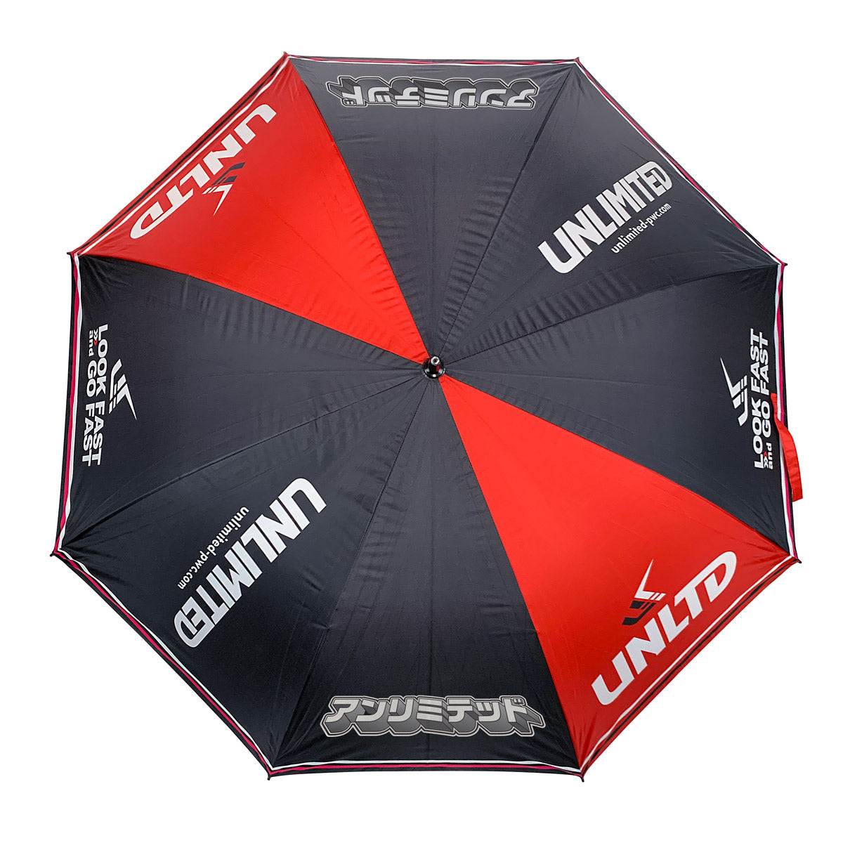 UNLIMITED レーシングパラソル スポーツパラソル 日傘 雨傘 晴雨兼用
