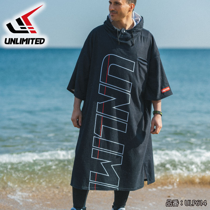 UNLIMITED Unlimited Poncho Towel Changing Clothes Pool Beach Bath