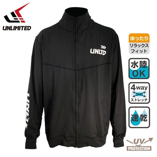 UNLIMITED HYDRO  メンズ  ラッシュガード 前ジッパー アンリミテッド ULR0501