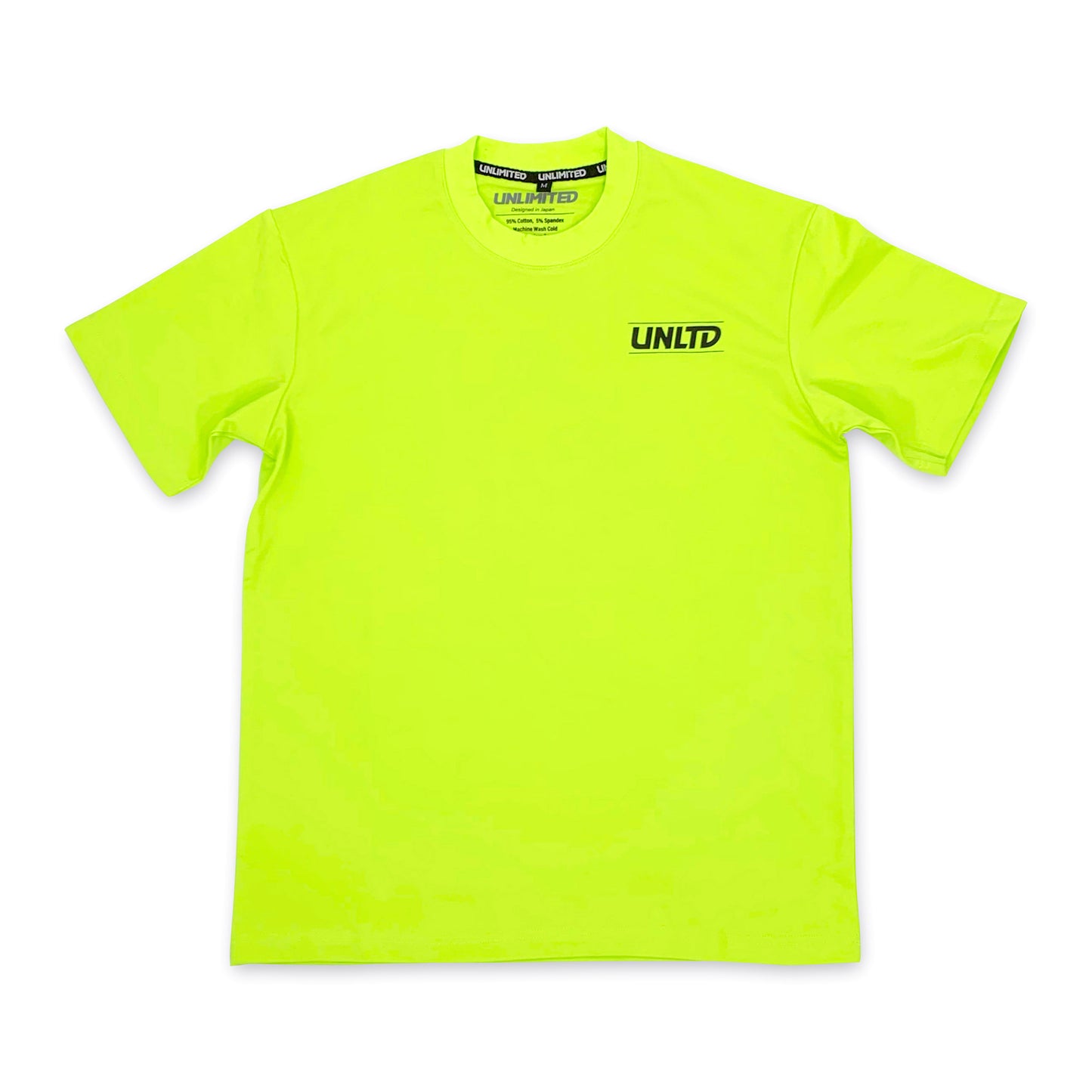 【20%ОFF】UNLIMITED ハイブリッド ハイドロTシャツ LIME メンズ アンリミテッド UV TEE 50＋ UPF プール SUP 紫外線防止 ULU234B