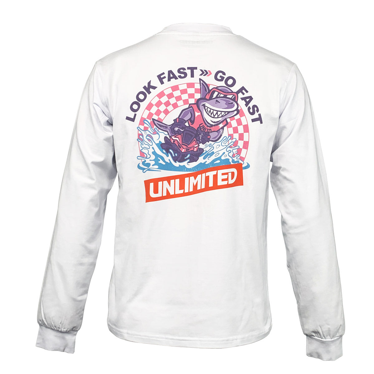 UNLIMITED ハイブリッドTシャツ 長袖 メンズ レディース SHARK 水陸