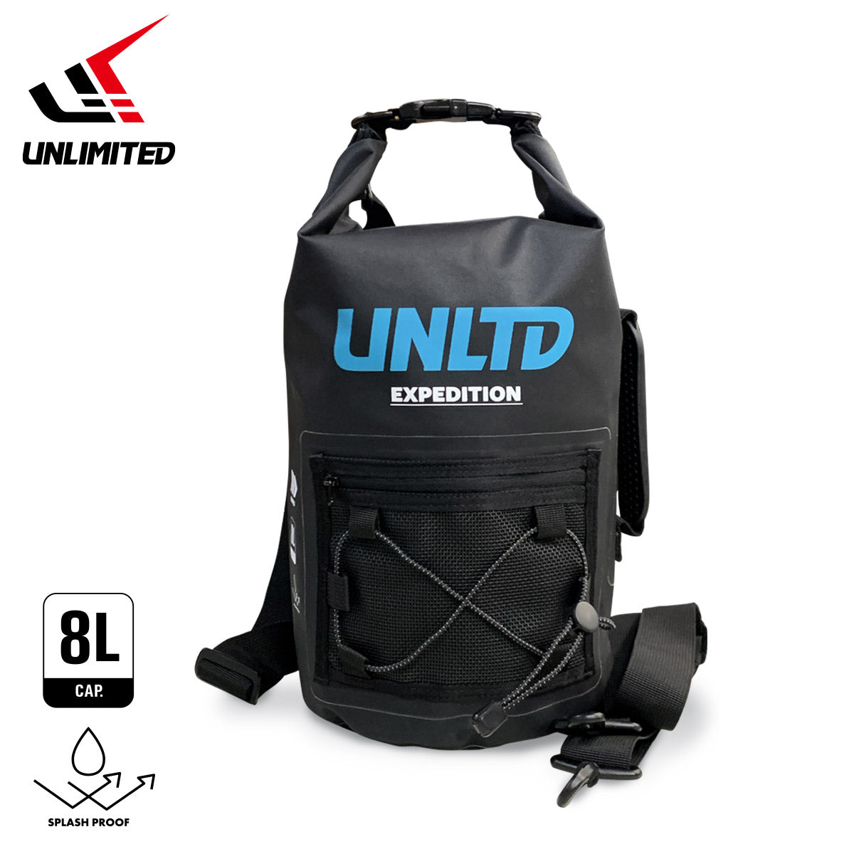 US 防水バック UNLIMITED 防水バッグ 8L ドライバッグ メンズ レディース ショルダー