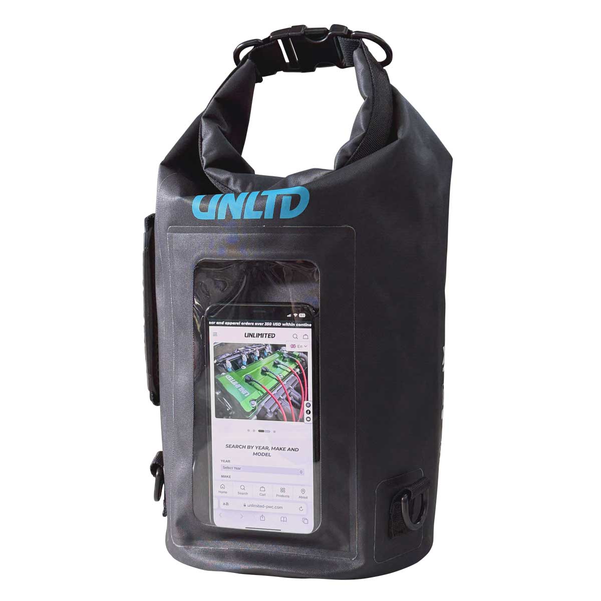 UNLIMITED 防水バッグ 8L ドライバッグ メンズ レディース ショルダー リュック 浮き袋にもなる アンリミテッド ULW835 2026新作