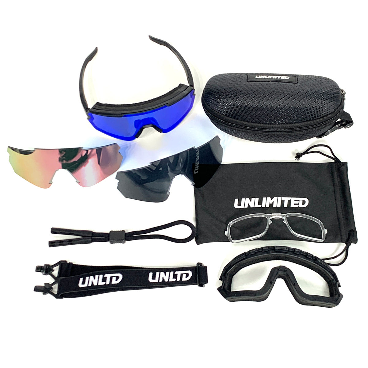 UNLIMITED デュアルフレクションサングラス ゴーグル ハイブリッド メンズ レディース 偏光 2WAY マリンスポーツ ジェットスキー アンリミテッド USG0710 2026新作