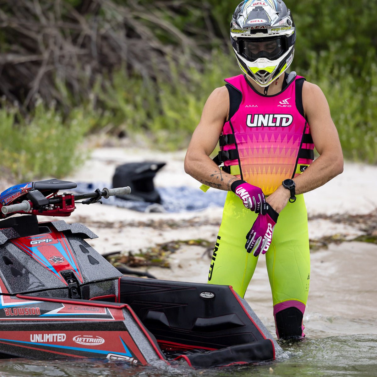 UNLIMITED ハイドロ X グローブ HYDRO X GLOVE レーシンググローブ メンズ レディース マリングローブ ジェットスキー アンリミテッド ULG0708 2026新作