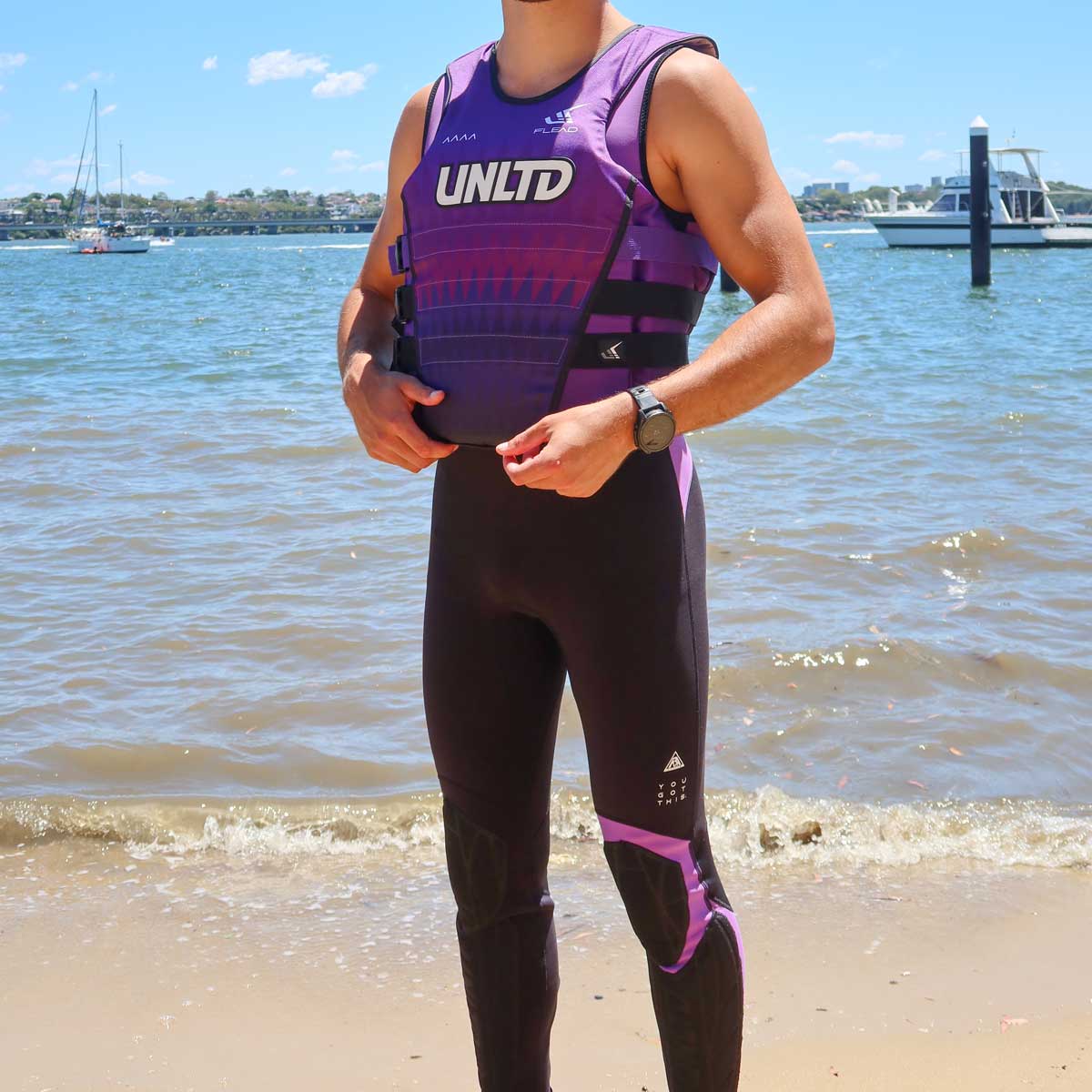 UNLIMITED FLEAD ウェットスーツ ジョン メンズ レディース ジェットスキー アンリミテッド UWJ0710 2026新作